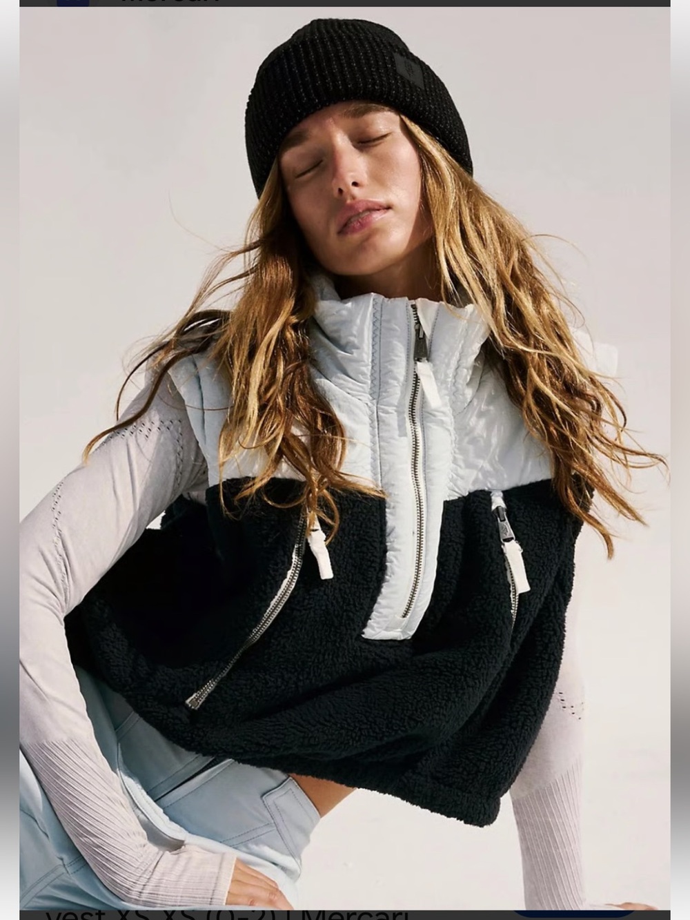 Free People Free Movement Journey Ahead Vest Size M